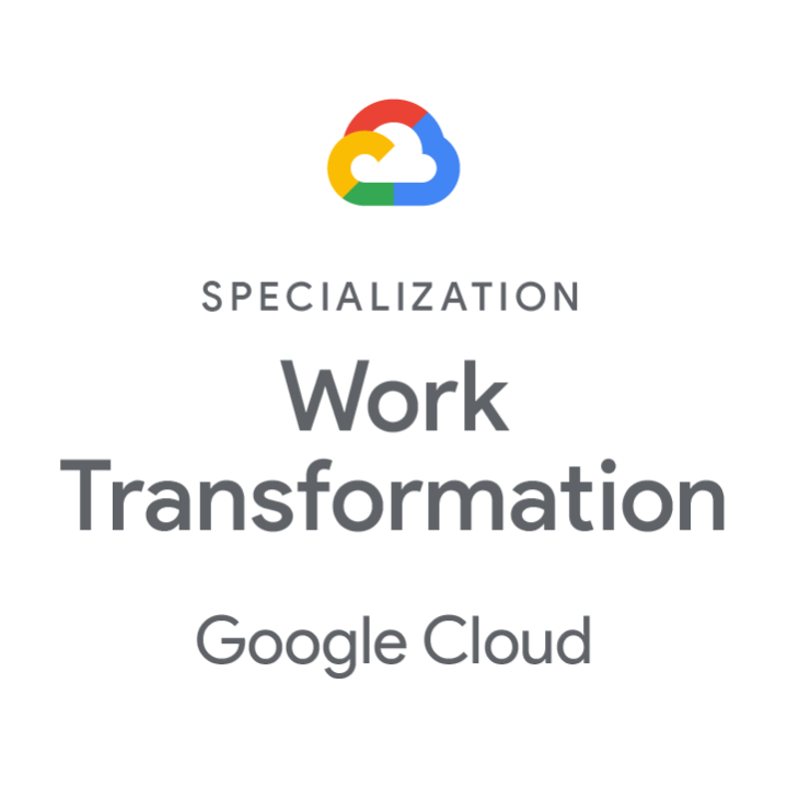 Google Cloud Specialization Work Transformation
