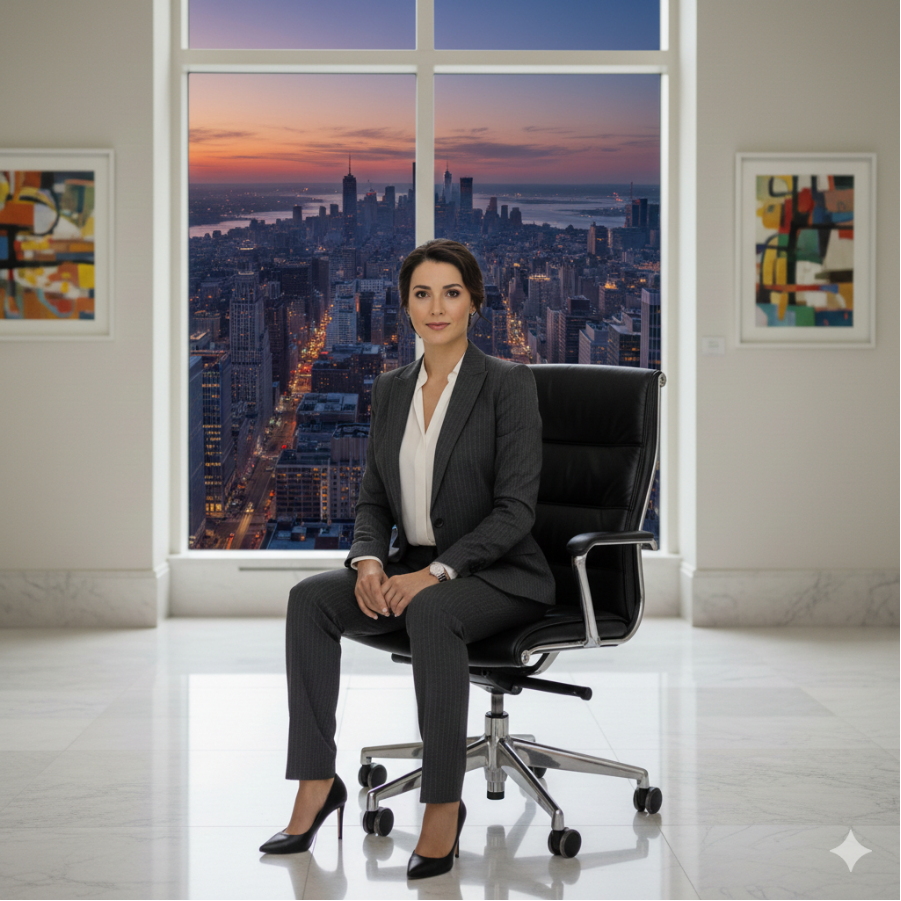 Nano Banana で作成した女性の画像