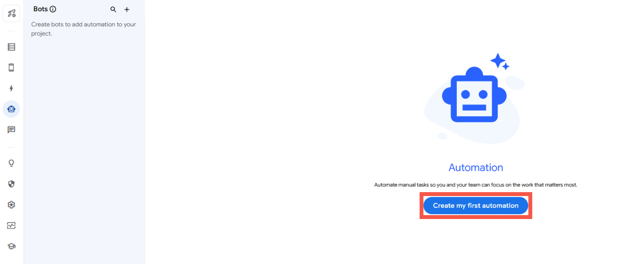 Automation 設定画面